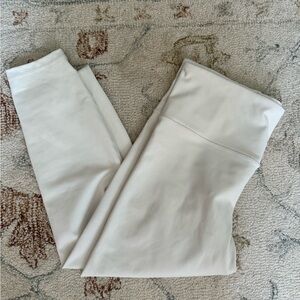 Athleta Cream Leggings